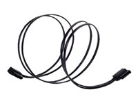 SilverStone Seriel ATA-kabel Sort 30cm