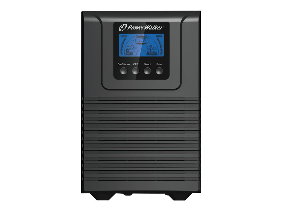 UPS POWERWALKER VFI 1000 TG ON-LINE 1000VA TG 4X IEC C13 USB-B RS-232 LCD TOWER EPO