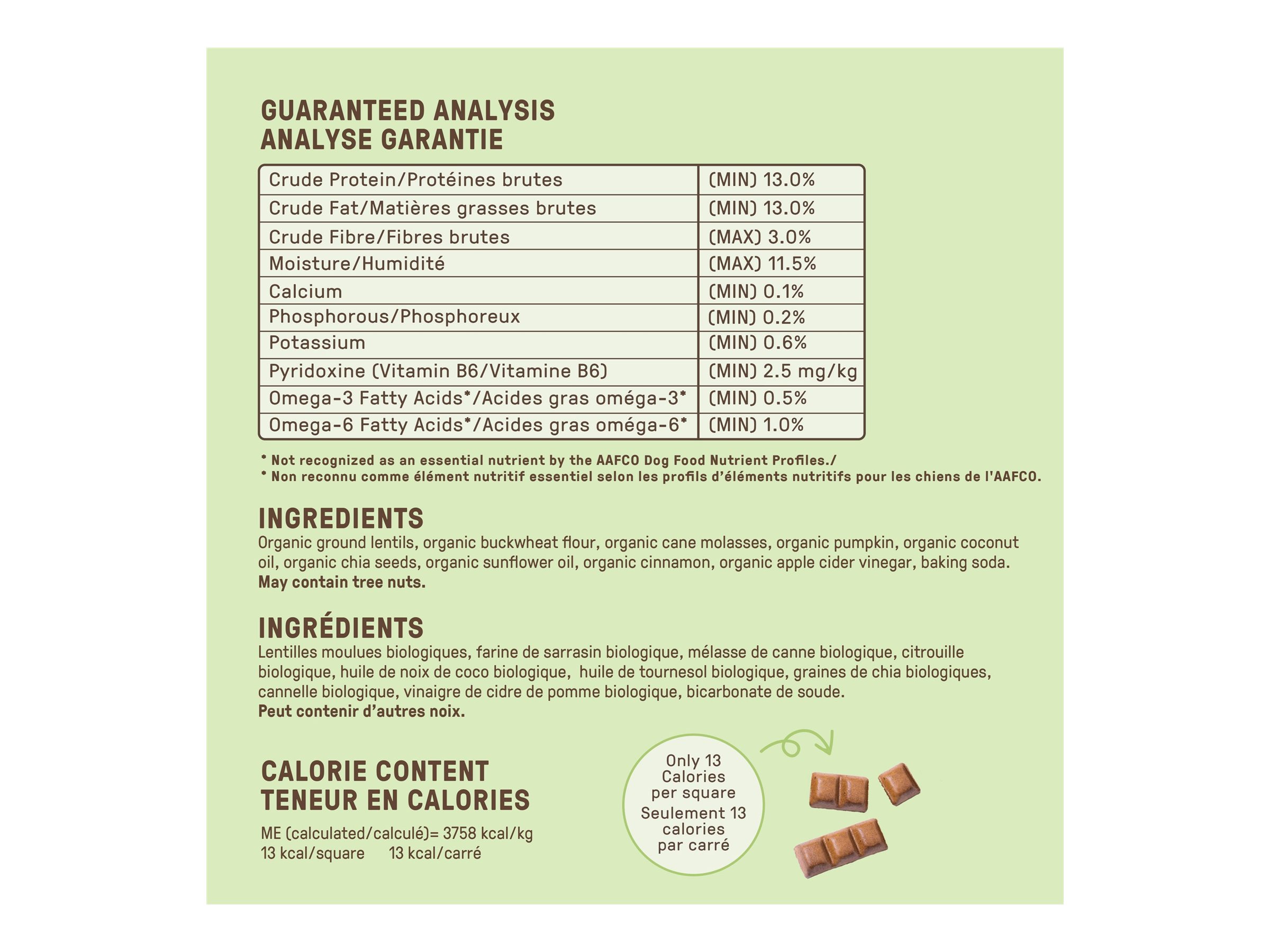COOKIE PAL TREATS PUMPK/CHIA F4101