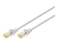 DIGITUS patch cable - 1 m - grey