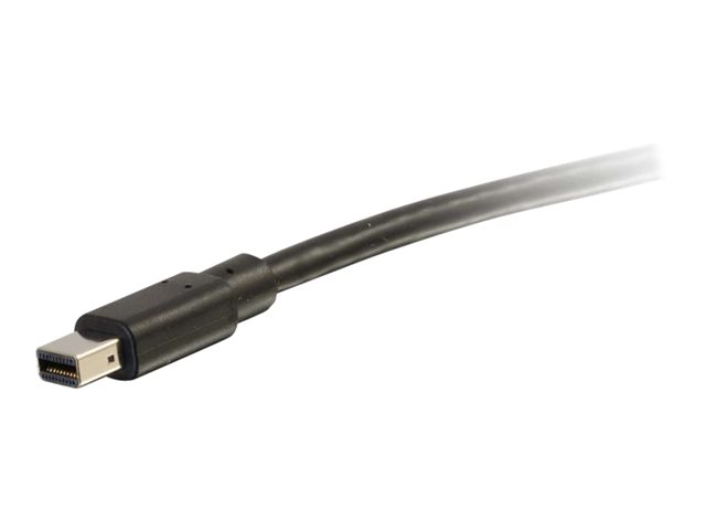 C2G 2m Mini DisplayPort to DisplayPort Adapter Cable 4K UHD - Black - kabel DisplayPort - 2 m – foto 3