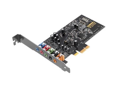 Creative Sound Blaster Audigy Fx Sound card 24-bit 192 kHz 106 dB SNR 5.1 PCIe