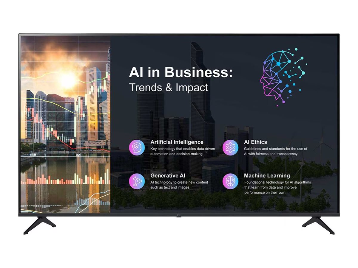 An image of LG 86PK640S PK640S Series - 86" LED-backlit LCD TV - 4K - for digital signage