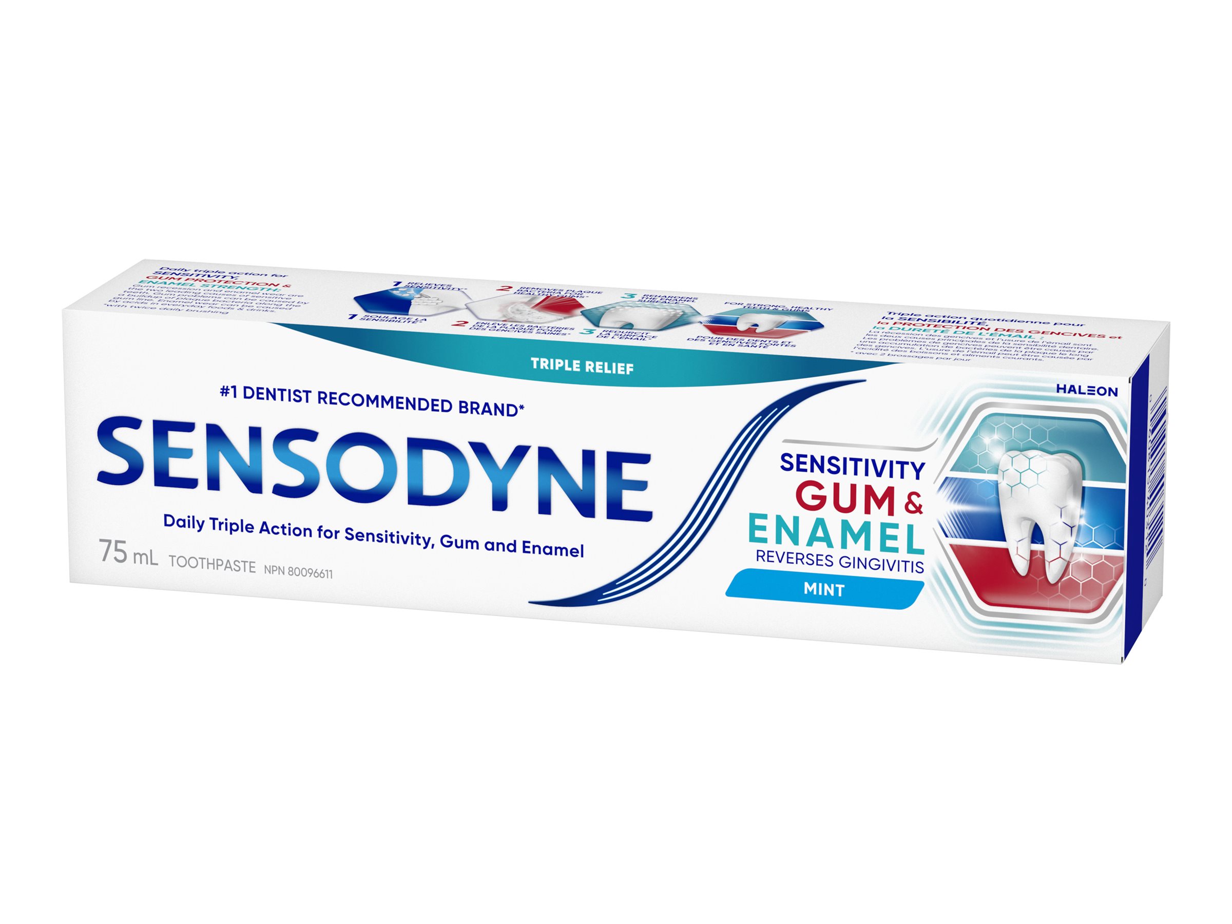 Sensodyne Sensivity Gum and Enamel Mint Toothpaste - 75ml