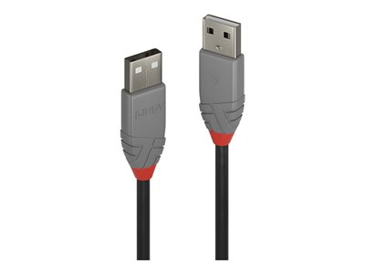 C ble USB 2.0 type A/A, Anthra Line, 0.5m