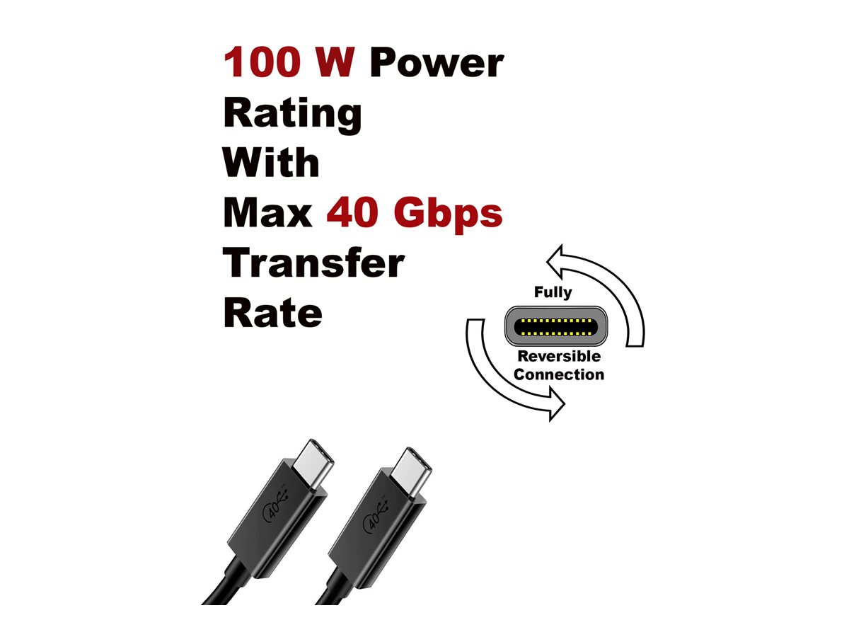 4XEM - USB cable - USB-C (M) to USB-C (M)