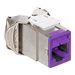 Leviton Atlas-X1 Cat 6A Component-Rated Shielded QuickPort Connector
