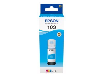 EPSON 103 EcoTank Cyan ink bottle - C13T00S24A10