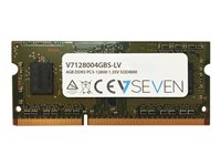 V7 - DDR3 - module - 4 GB - SO-DIMM 204-pin - 1600 MHz / PC3-12800 - unbuffered
