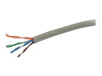 C2G Bulk cable 499 ft UTP CAT 5e riser gray