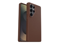 OtterBox Symmetry Series - Back cover for cell phone - cactus leather - rich adobe (brown) - for Samsung Galaxy S25 Ultra