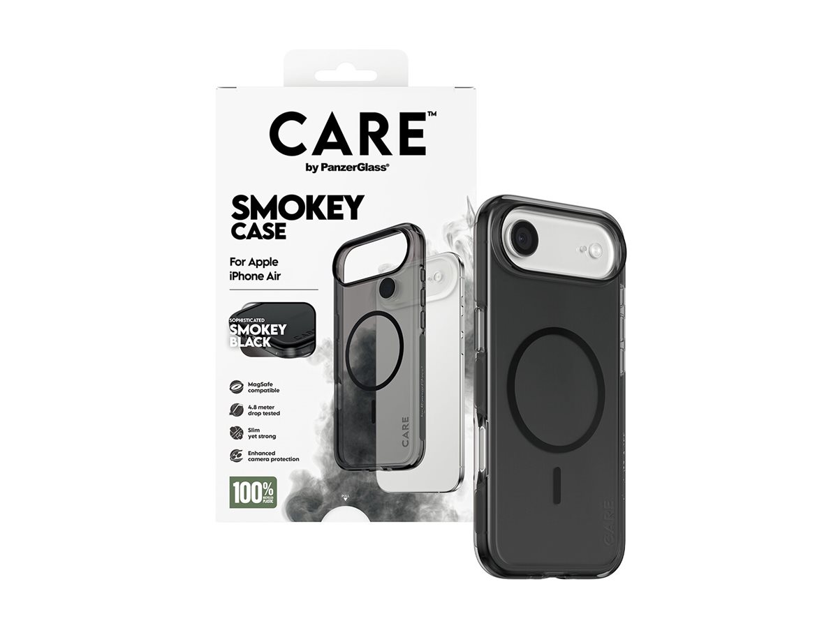 PanzerGlass CARE Apple iPhone Air Smokey kouřový/černý MagSafe – foto 4