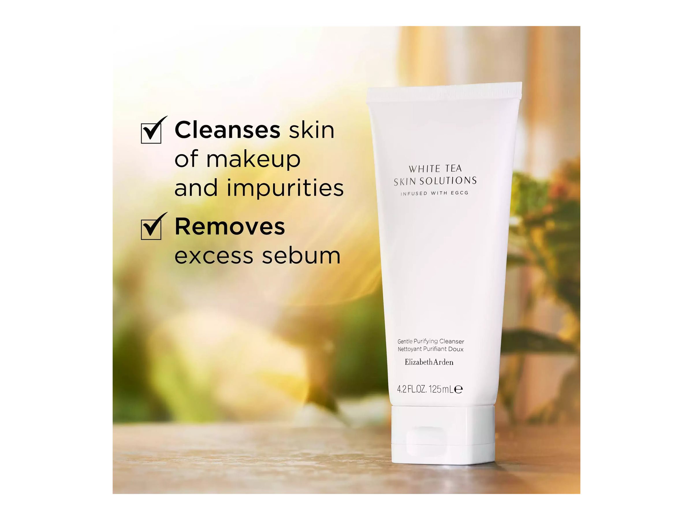 Elizabeth Arden White Tea Skin Solutions Gentle Purifying Cleanser - 125ml