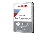 Toshiba X300 Performance Harddisk 4TB 3.5' SATA-600 7200rpm