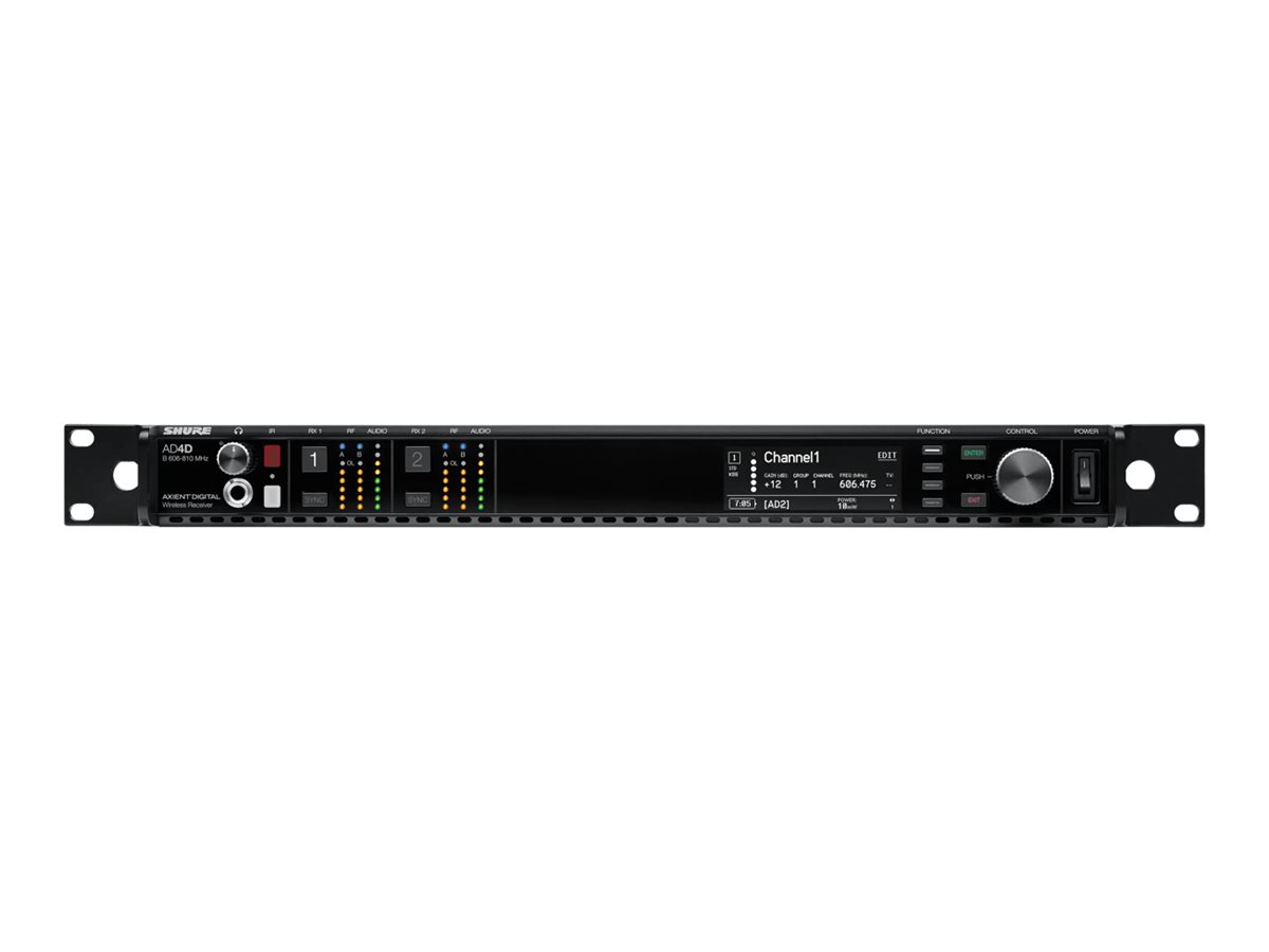 Shure AD4D - Wireless audio receiver for wireless microphone system