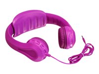 Aluratek AKH01FP Headphones full size wired 3.5 mm jack pink
