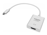 Vision TC-USBCHDMI - external video adapter - white