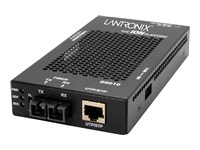 Lantronix ION S6010 Series - Convertisseur de média à fibre optique - RJ-48 / mode unique SC - jusqu'à 20 km 
