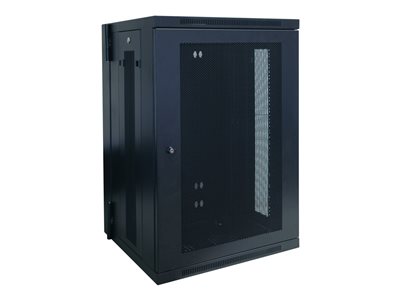Tripp Lite 18U Wall Mount Rack Enclosure Server Cabinet Hinged w/ Door & Sides