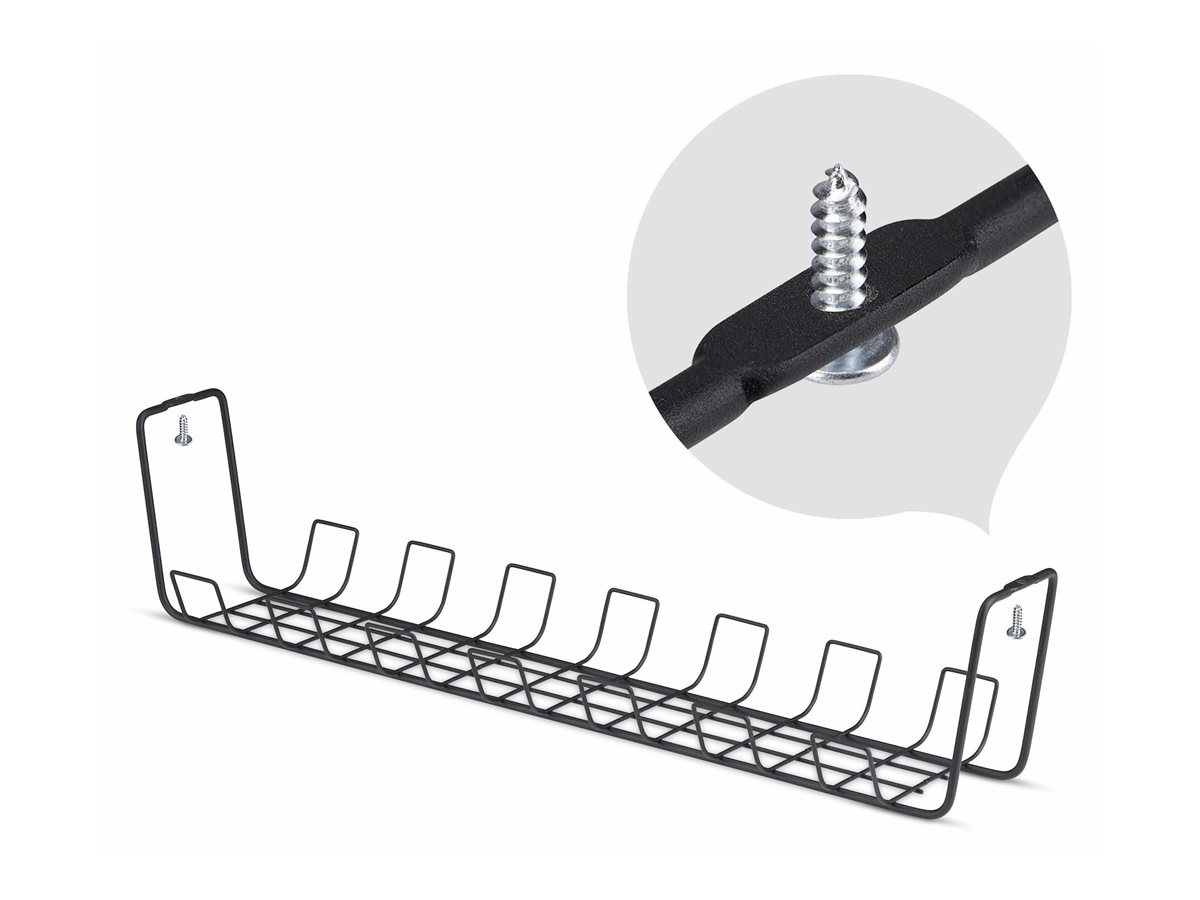 Startech cable management tray basket style power bar holder TAA Usage / lifestyle Right-angle 72800