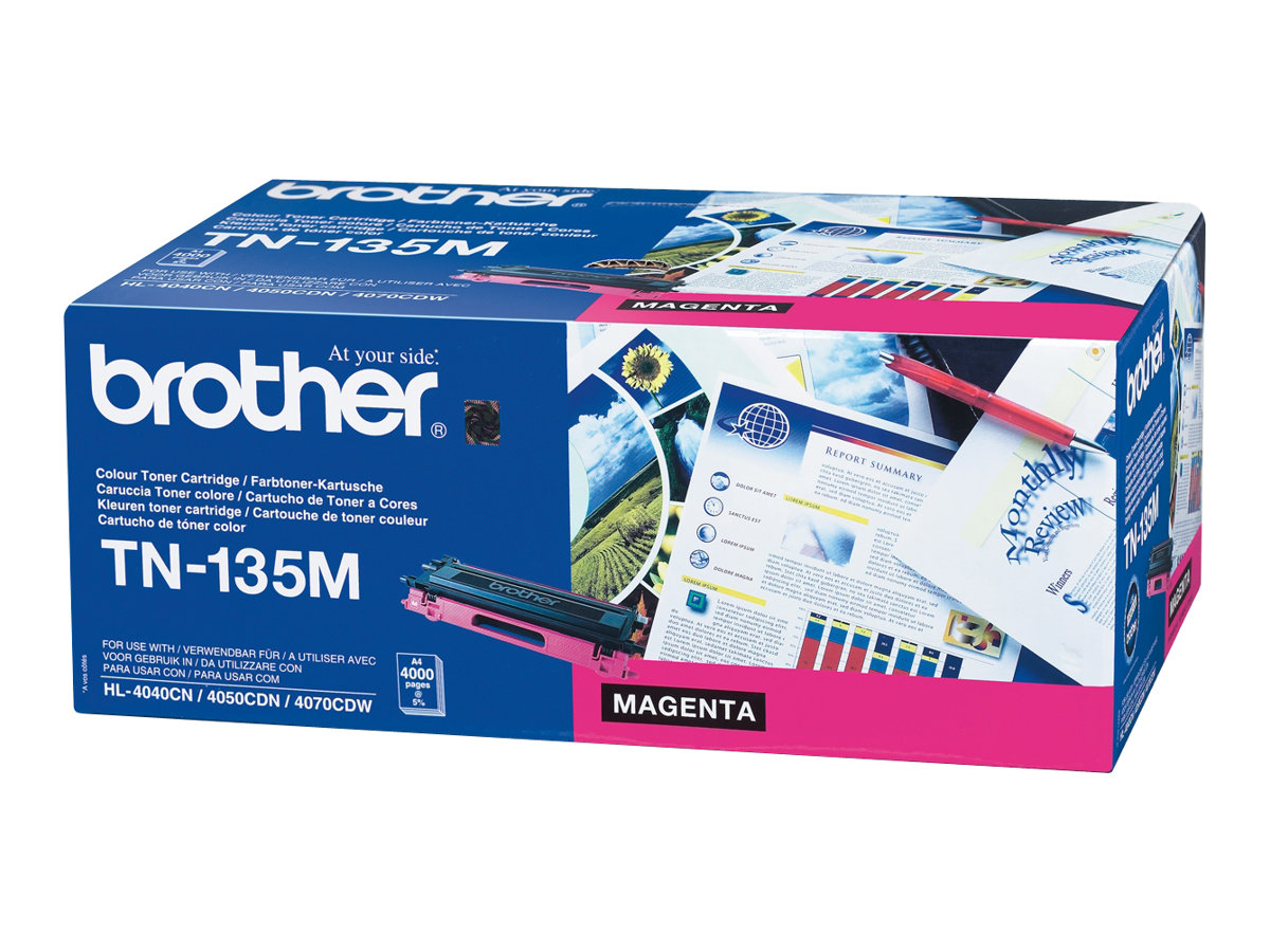 Brother Tn135m Magenta Original Toner Cartridge