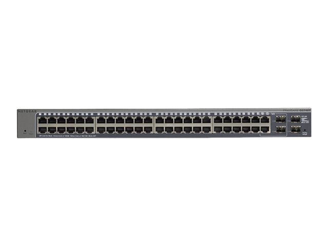 Image of NETGEAR Smart GS748T - V5 - switch - 48 ports - Managed - rack-mountable