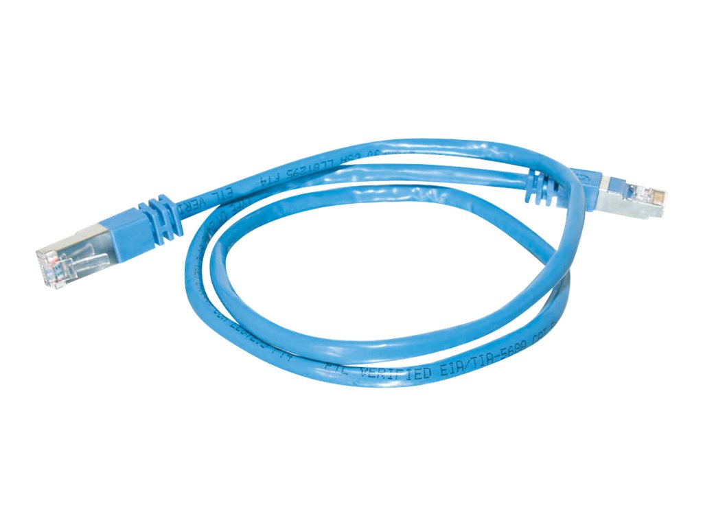 C2G 10ft Cat5e Snagless Shielded (STP) Ethernet Network Patch Cable