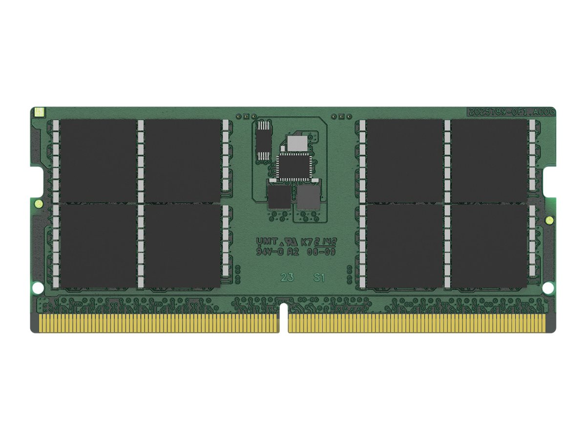 KINGSTON 64GB 5200MT/s DDR5 Non-ECC CL42 SODIMM kit of 2  2Rx8