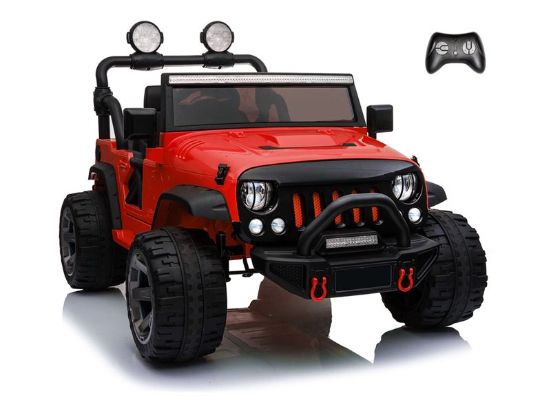 Kids on Wheelz Jeep Wrangler Real 2 Seat Off-Roader