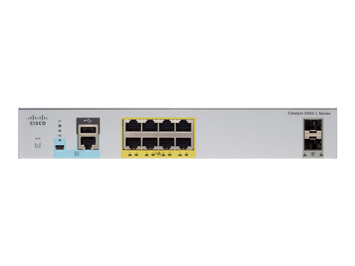 Cisco Catalyst 2960L-8PS-LL | Overview, Specs, Details | SHI