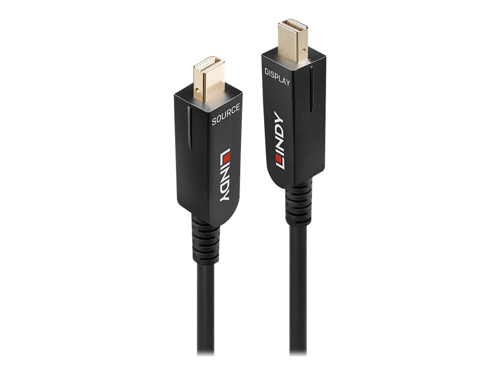 LINDY 10m Fibre Optic Hybrid Mini DP
