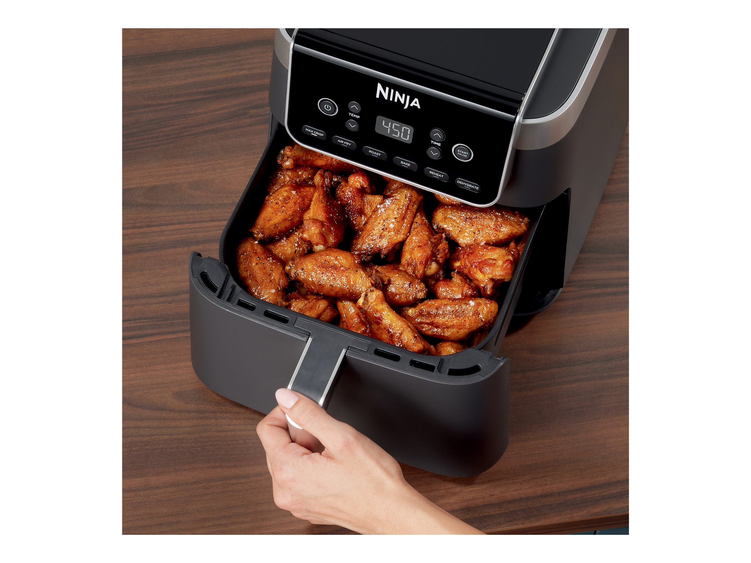 Ninja PRO XL Hot Air Fryer - 6.5qt - Deep Gray - AF181C