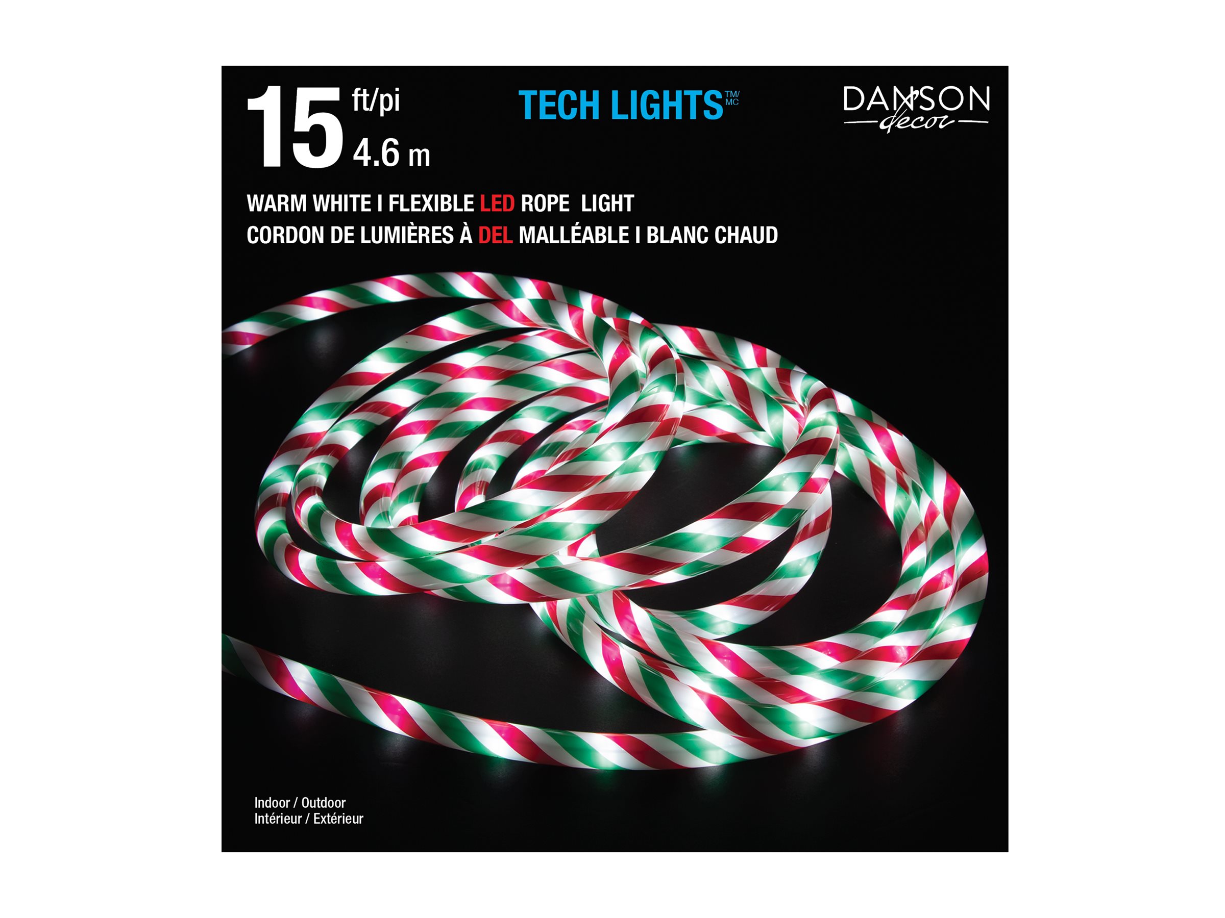 Danson Decor Tech Lights LED Rope Light - Warm White - 4.6m - 120 Lights