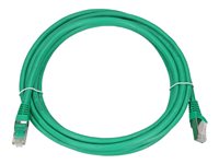 Extralink CAT 6 Kabel med folie og kobberfletning (FTP) 3m Patchkabel Grøn