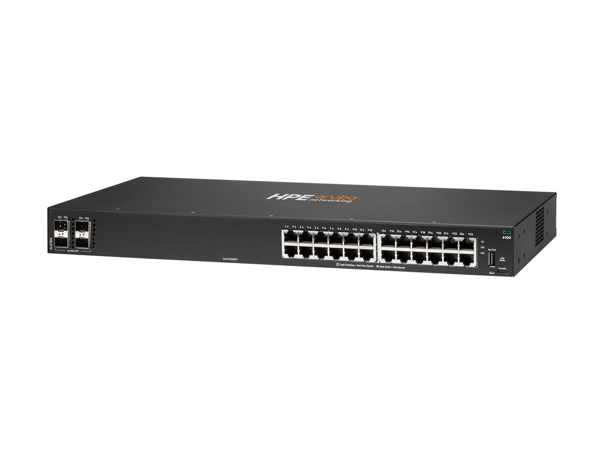 HPE Aruba 6100 24G 4SFP+ Switch
