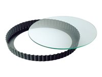 Kaiser La Forme Quiche mold Sort Transparent