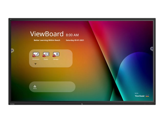 Viewsonic Viewboard Ifp9850 4 98 Class 9752 Viewable Led Backlit Lcd Display 4k For Interactive Communication