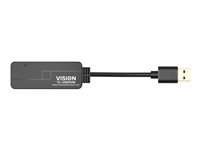 Vision - external video adapter - black