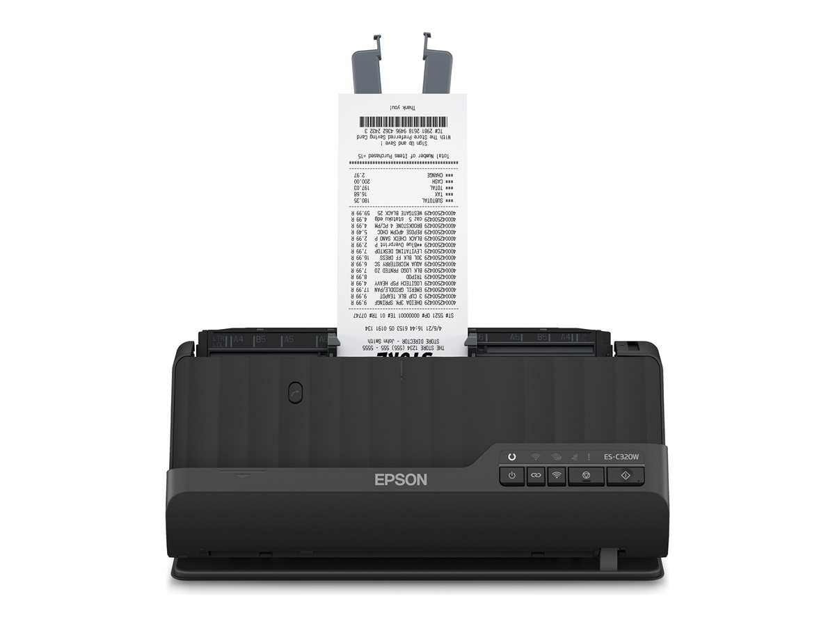 Epson ES-C320W - skener typ sheetfed - stolní - USB 2.0, Wi-Fi(n) – foto 6