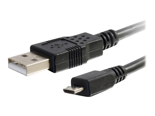 C2G 9.8ft USB to Micro B Cable - USB A to Micro USB Cable - USB 2.0 - M/M - kabel USB - USB do Micro USB typ B - 3 m – foto 2