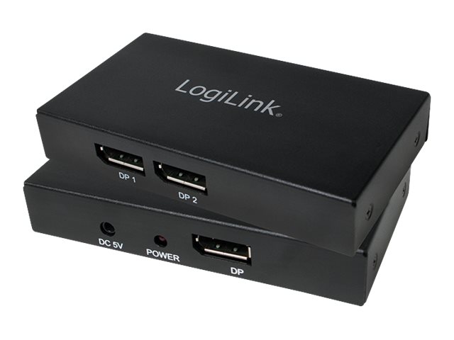 Splitter 4K DisplayPort 1.2 LogiLink CV0090 1xDP->2xDP, UHD 3D