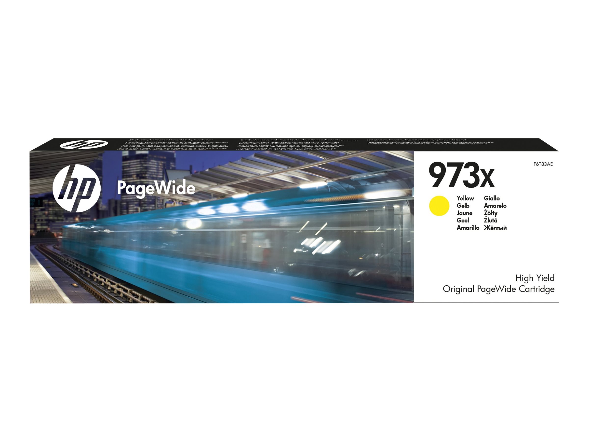 Hp 973x High Yield Yellow Original Pagewide Ink Cartridge