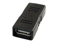 Cablexpert USB 2.0 USB-A coupler Sort