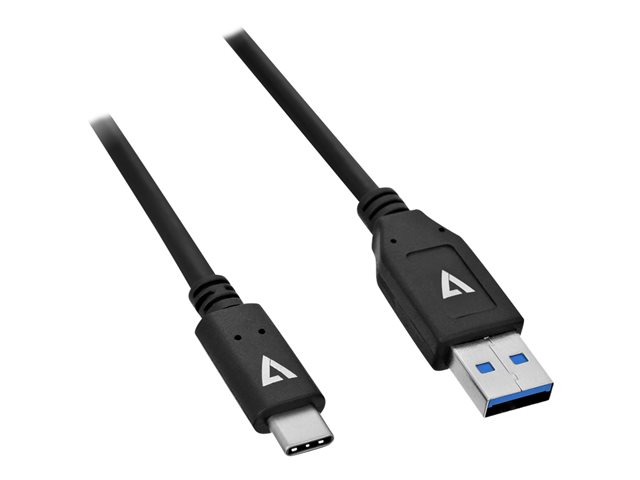 Image of V7 - USB-C cable - 24 pin USB-C to USB Type A - 1 m