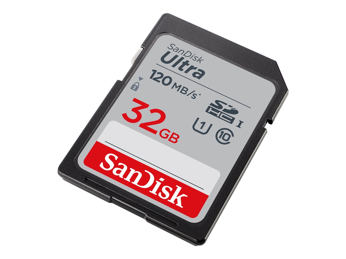 SanDisk Ultra - paměťová karta flash - 32 GB - SDHC UHS-I