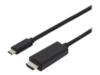 DIGITUS Videointerfaceomformer HDMI / USB 2m Sort