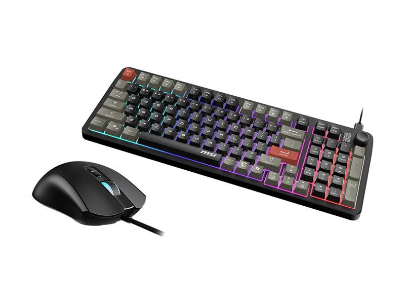 MSI FORGE GK110 COMBO, keyboard and mouse set Input Device
