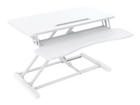 V7 Essential Sit/standing desk rectangular white