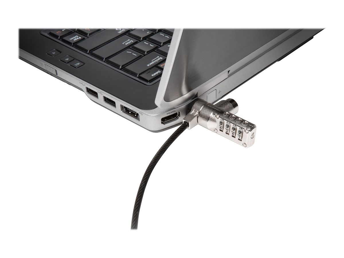 Kensington Master Keyed Combination Laptop Lock - bezpečnostní kabelový zámek – foto 2