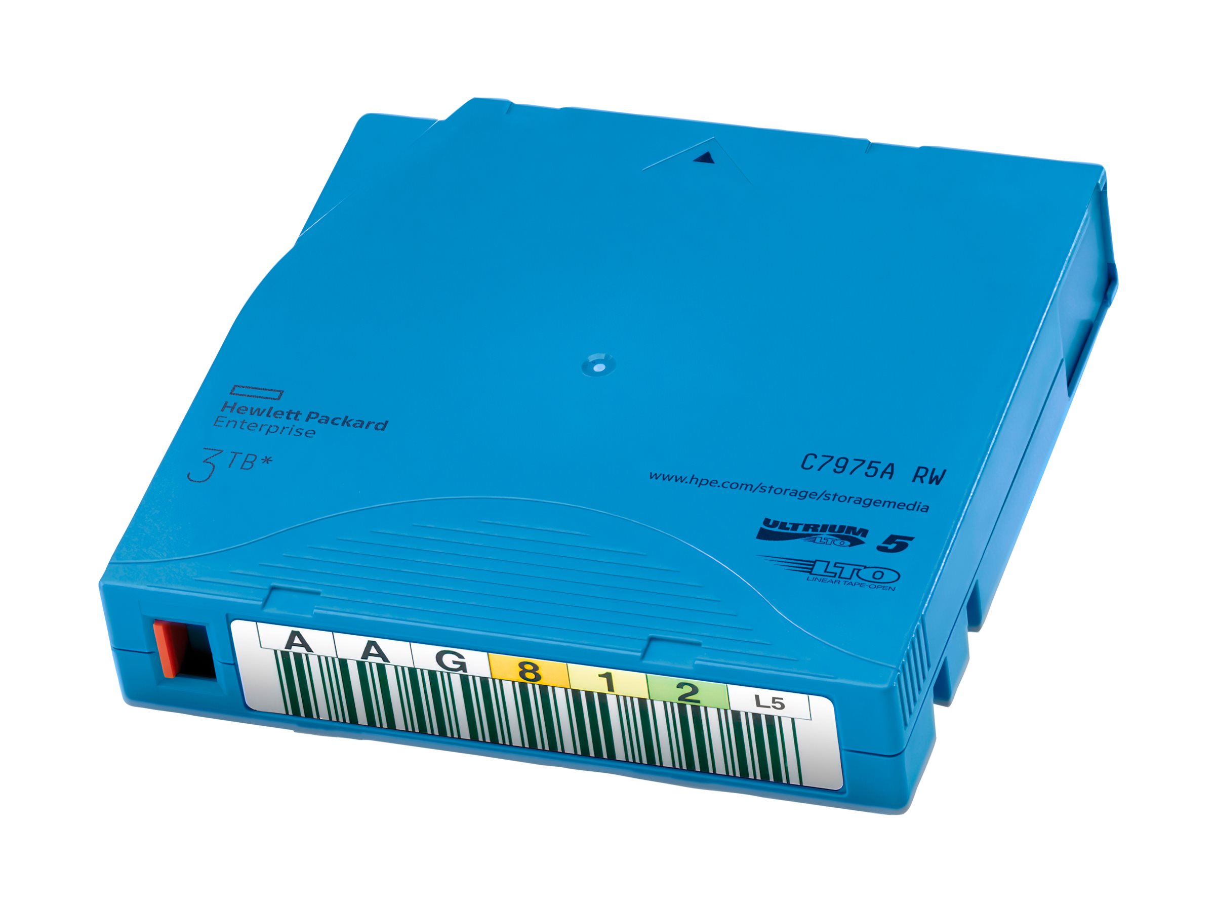 HPE Ultrium RW Custom Labeled No Case Data Cartridge